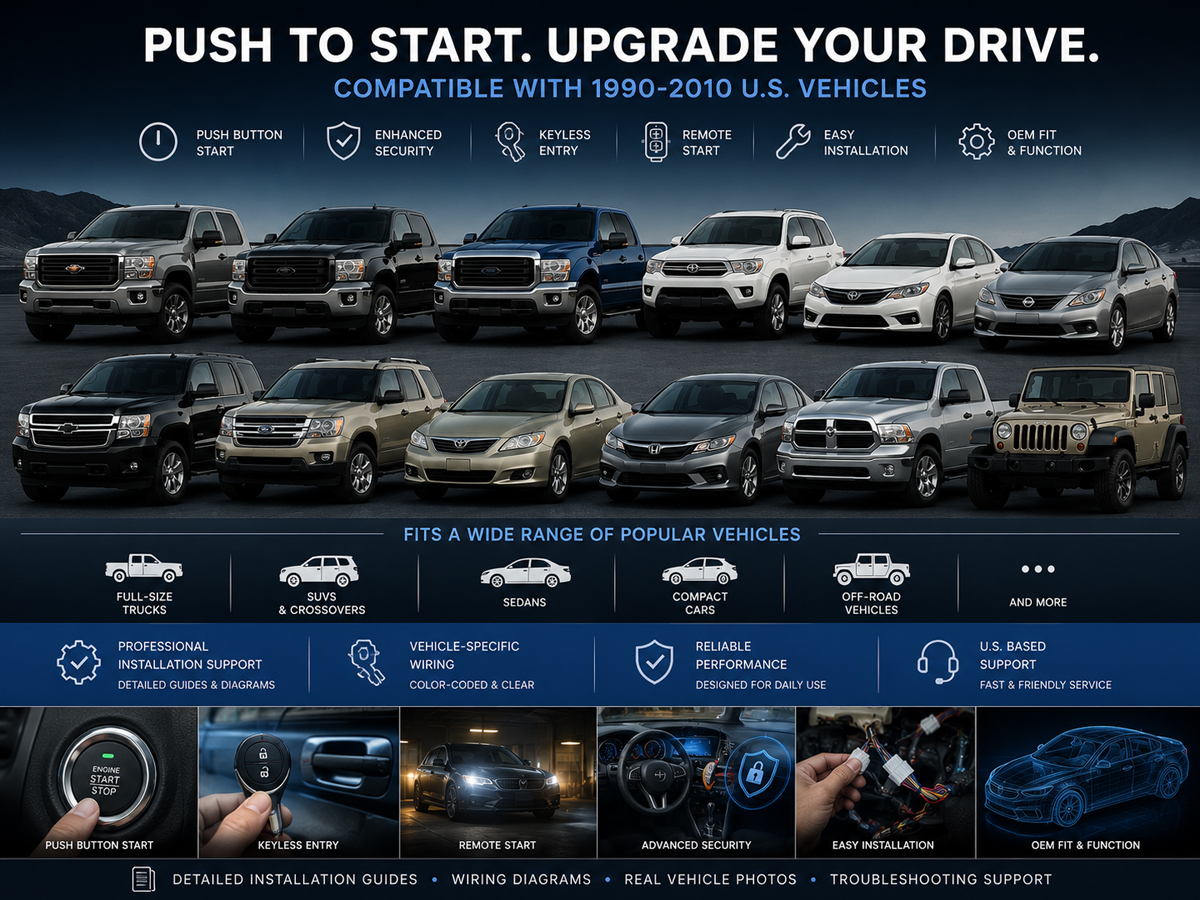 EFHIPS Universal Push Start System Installation Guide