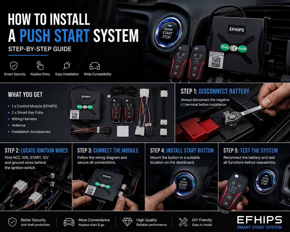 EFHIPS Push Button Start System - Blog Banner