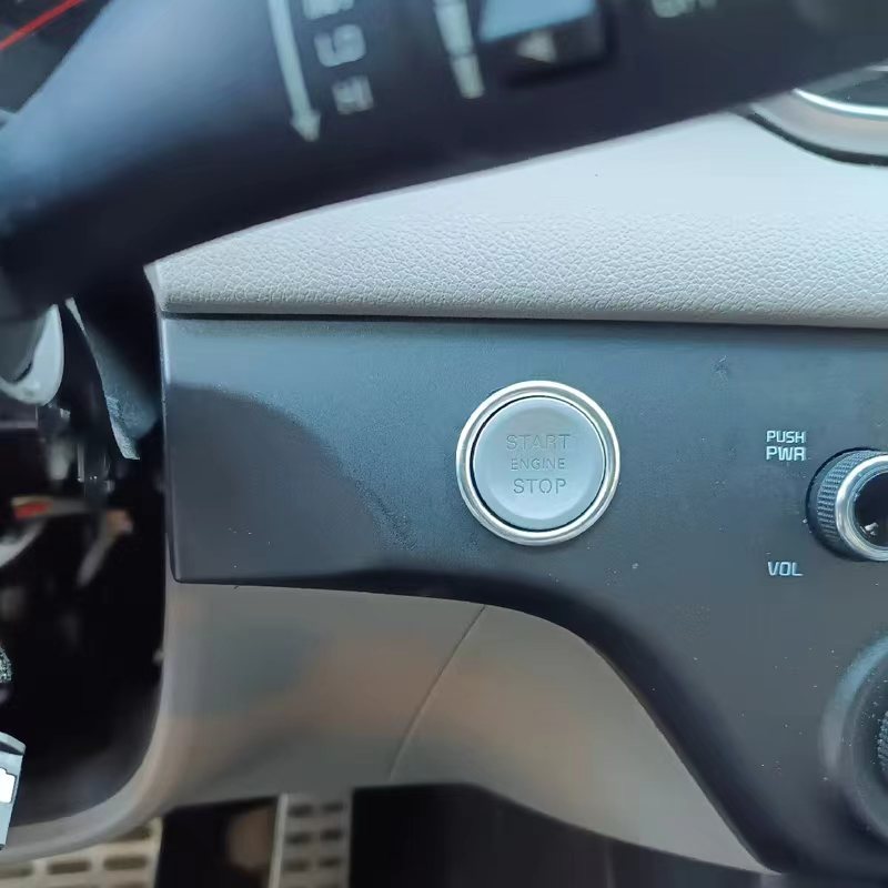 12V push button start switch practical installation reference