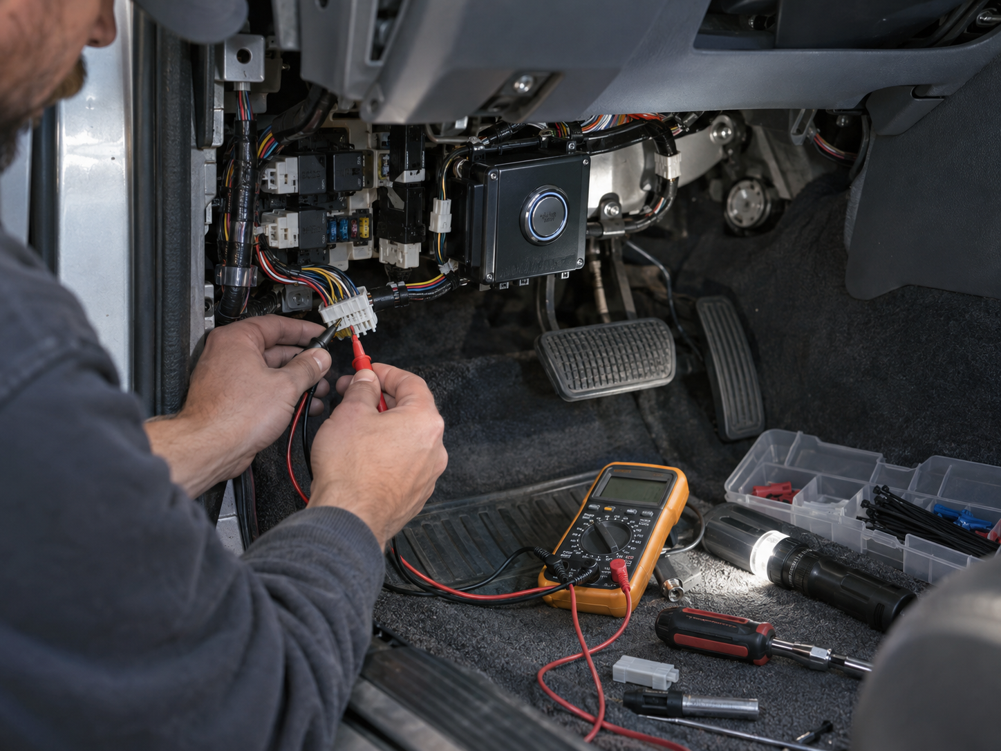 Before You Install a Push Button Start Kit: The Wiring Questions That Matter Most — Verify with a multimeter instead of trusting wire colors