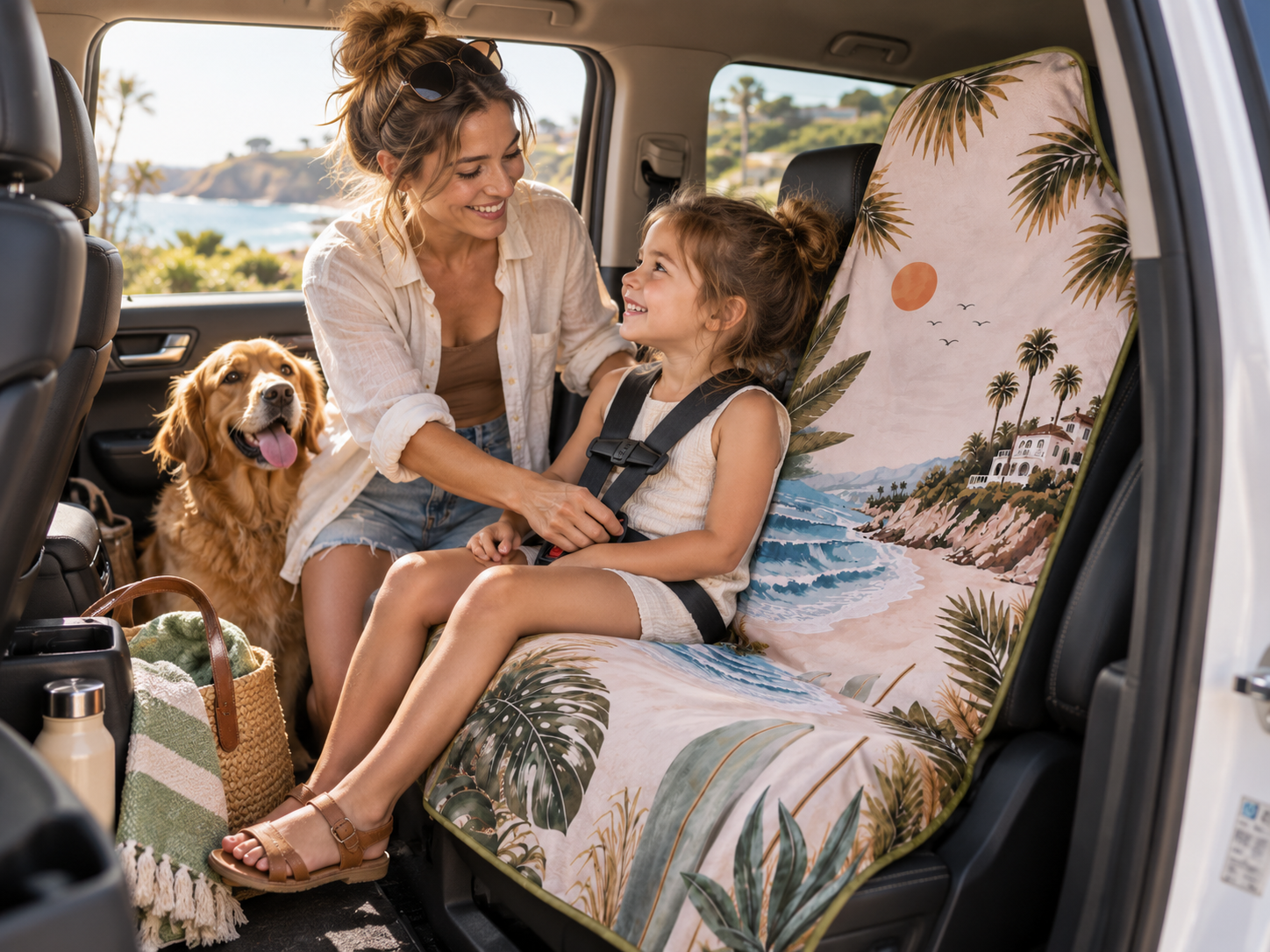 A Seat Towel Cover That Fits Beach Lovers and Busy Parents cover image