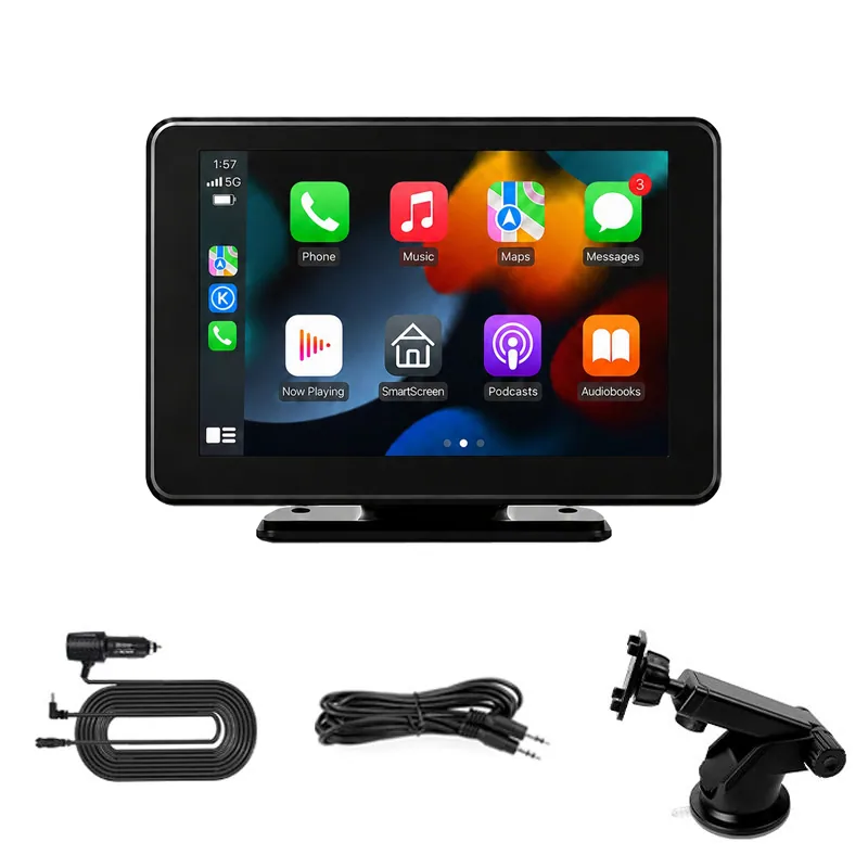 EFHIPS 7-inch Wireless CarPlay Display - actual catalog product photo