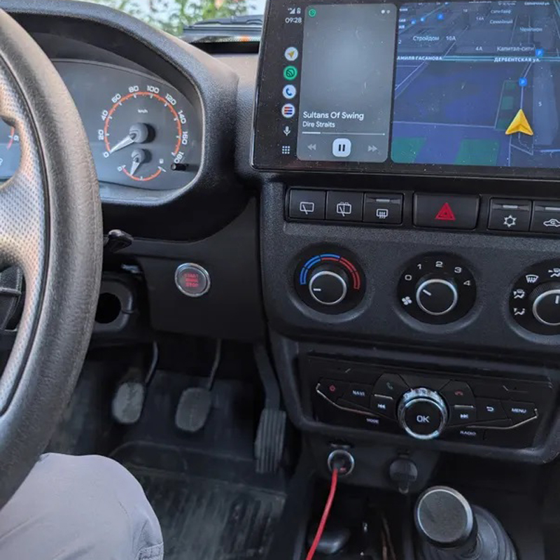 Lada Niva Push Button Retrofit